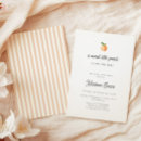 Search for peach baby shower invitations Minimal