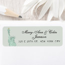 Search for liberty return address labels New york city