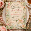Search for garden tea party invitations For her