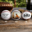 Search for dad baseballs Black and white