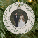 Search for mistletoe christmas tree decorations First christmas married