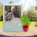 Search for 77th birthday cards For him
