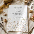 Search for bohemian summer wedding invitations Botanical