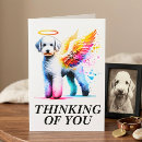 Search for dog memorial cards Rainbow bridge