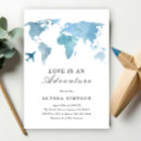 Search for travelling from miss to mrs invitations Globe
