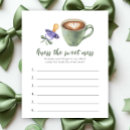 Search for baby shower guessing games Watercolor