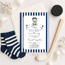 Search for hockey baby invitations Mother to be