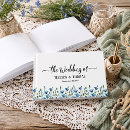 Search for wildflowers wedding guest books Couple