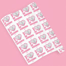 Search for i or love wrapping paper For her