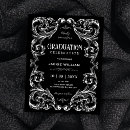 Search for goth graduation invitations Vintage
