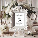 Search for flourish numbers table table cards Swirls
