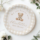 Search for teddy bear plates Baby shower