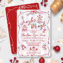 Search for drinks christmas invitations Red