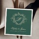 Search for emerald green napkins Timeless