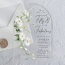 Search for fifty and fabulous birthday invitations Floral