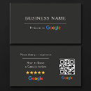 Search for review business cards Google review qr code