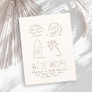 Search for tropical moving announcement cards We have moved