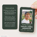 Search for wallet memorial cards Celebration of life