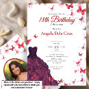 Search for debutante birthday invitations For her