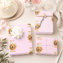 Search for cute dog wrapping paper Golden retriever