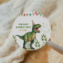 Search for yellow dinosaur stickers Party