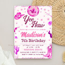 Search for disco cowgirl invitations Rodeo