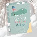 Search for golf gender reveal invitations Modern