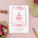Search for champagne birthday invitations Whimsical