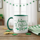 Search for shamrock heart mugs Irish