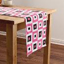 Search for black and white table runners Check