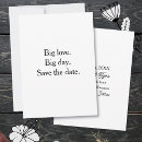 Search for unique fun wedding invitations Black and white