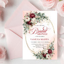 Search for white and gold bridal shower invitations For her