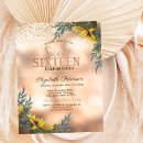 Search for sunflower sweet 16 invitations Elegant