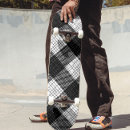 Search for black and white checkered skateboards Pattern
