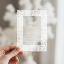 Search for acrylic baby shower invitations Transparent
