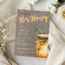 Search for she found her honey bridal shower invitations Whimsical