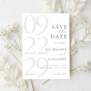 Search for sage green wedding save the dates Modern