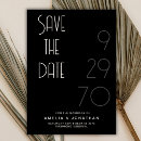 Search for white lettering save the dates Modern