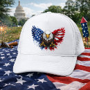 Search for bald hats Red white and blue