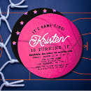 Search for basketball invitations Pink