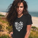 Search for heart paw tshirts Cat