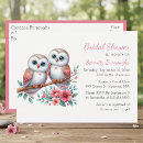 Search for owl bridal shower invitations Floral