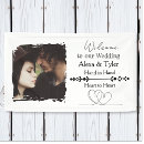 Search for photo welcome wedding signs Minimalistic