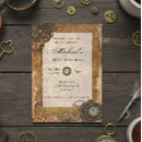 Search for steampunk birthday invitations Industrial