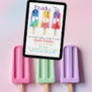 Search for popsicle baby pregnancy invitations Watercolor