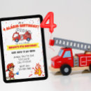 Search for fire fighter invitations Kids