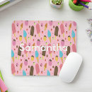 Search for pink icing mousepads For kids