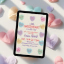 Search for candy baby shower invitations Pink