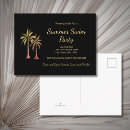 Search for gold palm tree invitations Tropical