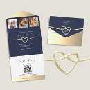 Search for rope wedding invitations Modern
